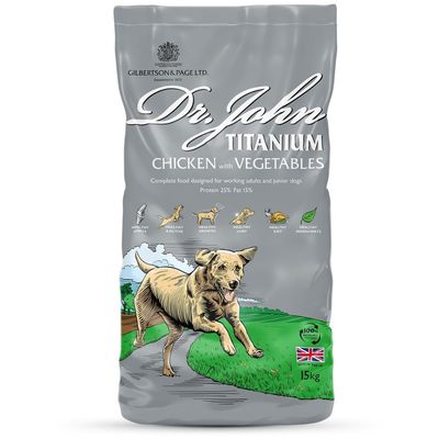 Dr John Titanium Poulet avec Légumes