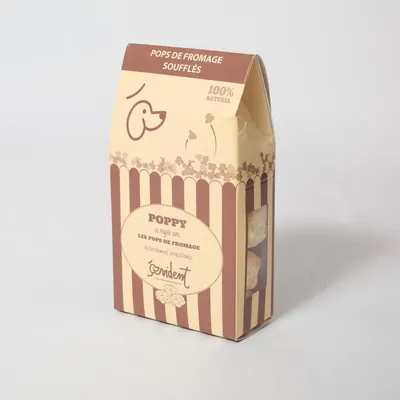 Evident Dés de Fromage Soufflés Natures