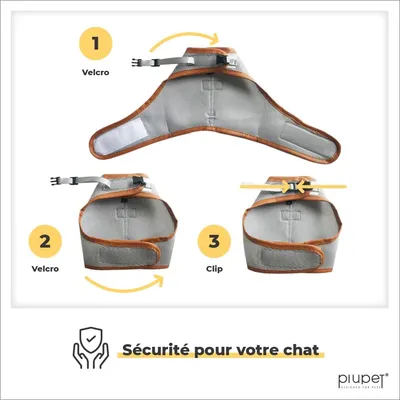 PiuPet Harnais pour chat PiuPet Harnais pour chat