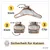 PiuPet Harnais pour chat PiuPet Harnais pour chat