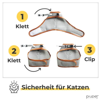 PiuPet Harnais pour chat PiuPet Harnais pour chat