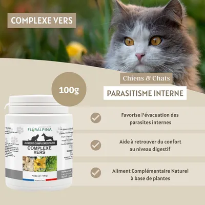 Complexe vers poudre - Laboratoire Floralpina