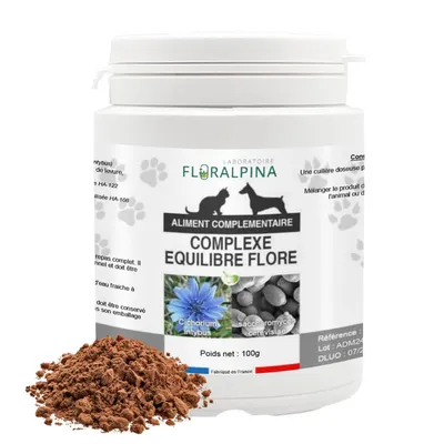 Complexe équilibre Flore 100g - Laboratoire Floralpina