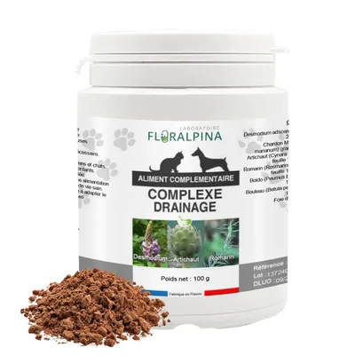 Complexe Drainage poudre - Laboratoire Floralpina Complexe Drainage poudre - Laboratoire Floralpina