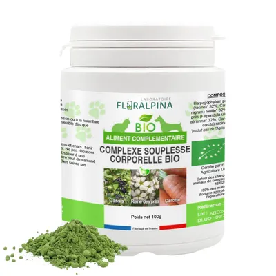 Complexe Souplesse corporelle BIO - Laboratoire Floralpina