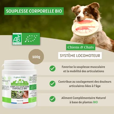 Complexe Souplesse corporelle BIO - Laboratoire Floralpina