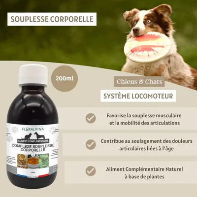Complexe liquide souplesse corporelle - Laboratoire Floralpina