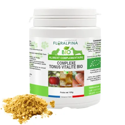 Complexe Tonus vitalité Bio - Laboratoire Floralpina Complexe Tonus vitalité Bio - Laboratoire Floralpina