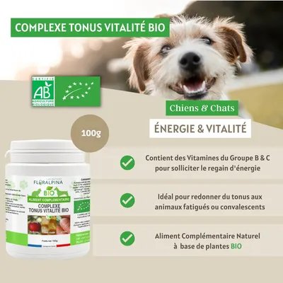 Complexe Tonus vitalité Bio - Laboratoire Floralpina