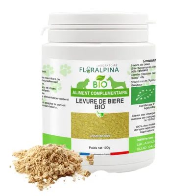 Levure de bière Bio - Laboratoire Floralpina Levure de bière Bio - Laboratoire Floralpina