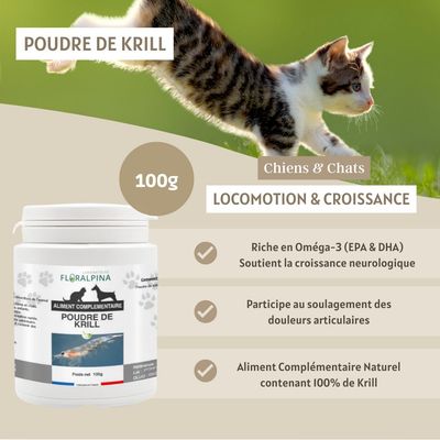 Poudre de Krill 100g - Laboratoire Floralpina