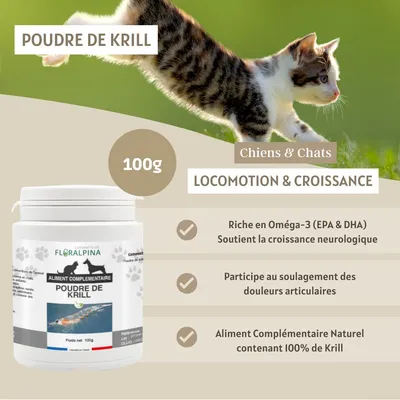 Poudre de Krill 100g - Laboratoire Floralpina