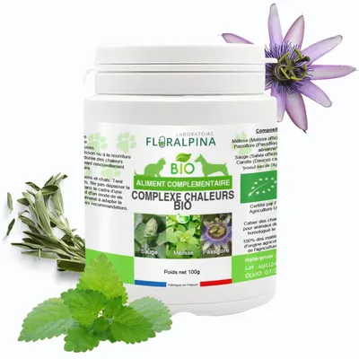 Complexe Chaleurs Bio 100g - Laboratoire Floralpina