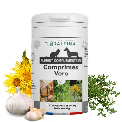 Comprimés vers 120 - Laboratoire Floralpina