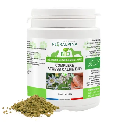 Complexe Calme Stress poudre Bio - Laboratoire Floralpina