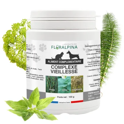 Complexe Vieillesse poudre 100g - Laboratoire Floralpina