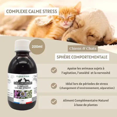 Liquide complexe calme et stress - Laboratoire Floralpina