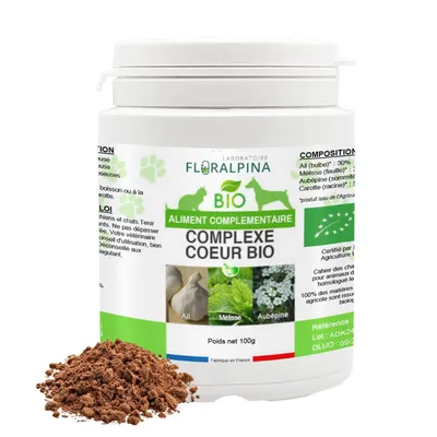Complexe coeur Bio - Laboratoire Floralpina Complexe coeur Bio - Laboratoire Floralpina
