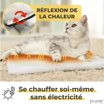 PiuPet Couverture chauffante pour chats