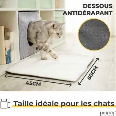 PiuPet Couverture chauffante pour chats