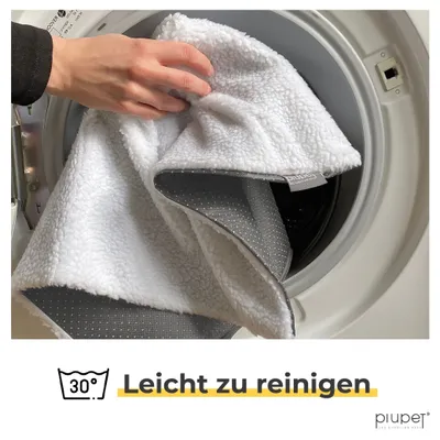 PiuPet® Selbstheizende Katzendecke I 60x45cm I Heizdecke ohne Strom