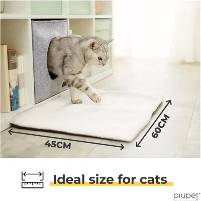 PiuPet Couverture chauffante pour chats