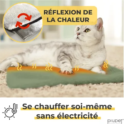 PiuPet Couverture chauffante pour chats