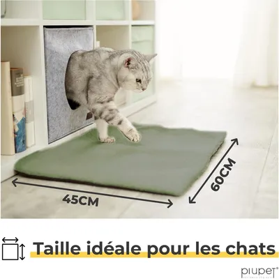 PiuPet Couverture chauffante pour chats