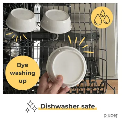 PiuPet Lot de 3 gamelles pour chat