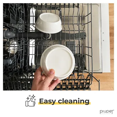 PiuPet Lot de 2 gamelles pour chat