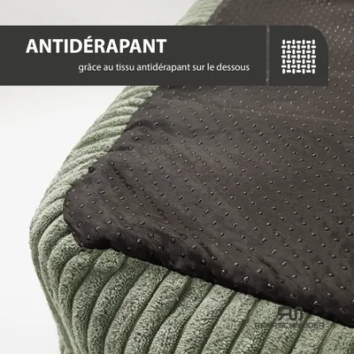 Rohrschneider Lit animal en velours côtelé