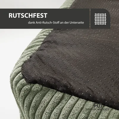 Rohrschneider Haustierbett aus Cord