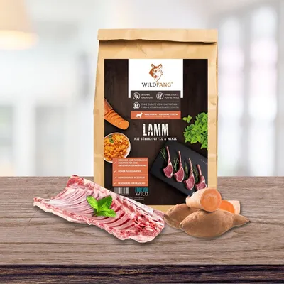 Wildfang® Croquettes adultes à l'agneau - sans céréales