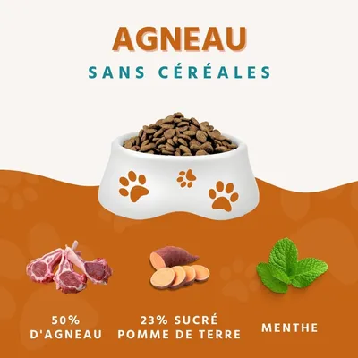 Wildfang® Croquettes adultes à l'agneau - sans céréales