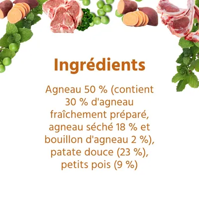 Wildfang® Croquettes adultes à l'agneau - sans céréales
