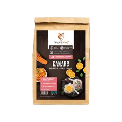 Wildfang® Canard à la patate douce et à l'orange | Sans céréales