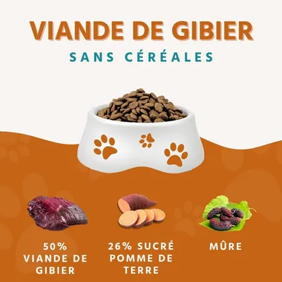 Wildfang® Croquettes adultes au sauvage - sans céréales
