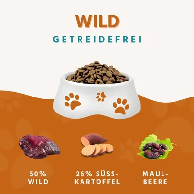 Wildfang Adult Trockenfutter mit Wild - getreidefrei Wildfang Adult Trockenfutter mit Wild - getreidefrei