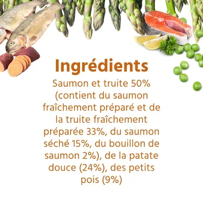 Wildfang® Croquettes Maxi Adult au saumon et à la truite - sans céréales
