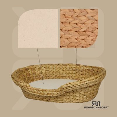 Rohrschneider Panier pour chat confortable avec coussin
