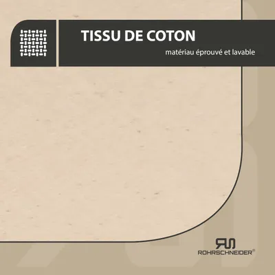 Rohrschneider Panier pour chat confortable avec coussin