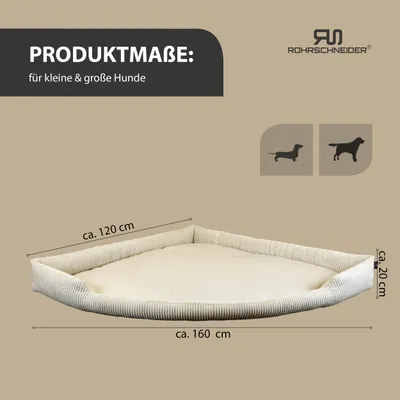 Rohrschneider gemütliches Ecksofa Tabby Rohrschneider gemütliches Ecksofa Tabby