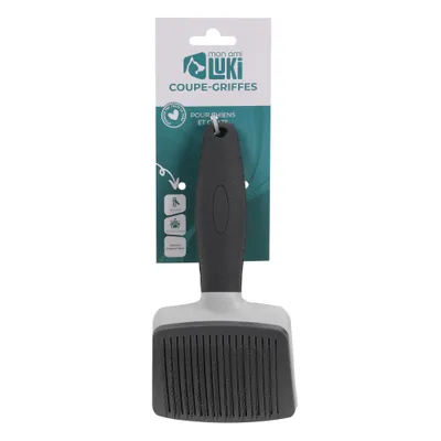 Mon Ami Luki - Brosse carde manche rubber