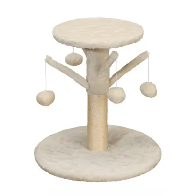 Mon Ami Luki - Arbre a chat plateau avec 4 pompon Mon Ami Luki - Arbre a chat plateau avec 4 pompon