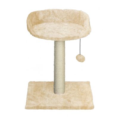 Mon Ami Luki - Arbre a chat avec assise 34x34x42CM, Ecru