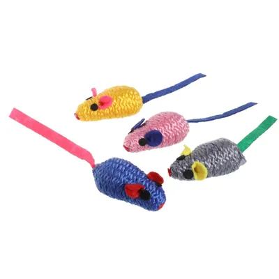 Jouet souris- 4unitées vendues