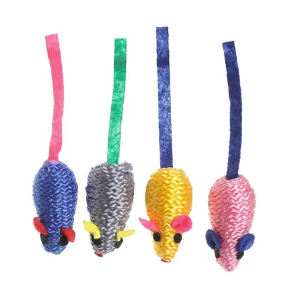 Jouet souris- 4unitées vendues