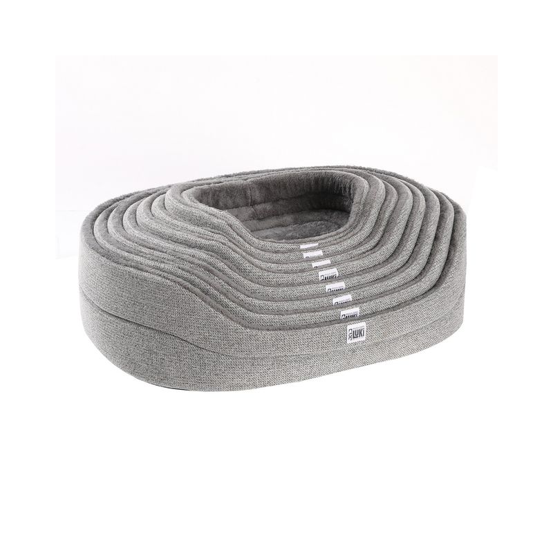 Mon Ami Luki - CORBEILLE OVALE - GARNISSAGE MOUSSE 1,5CM - ANTI