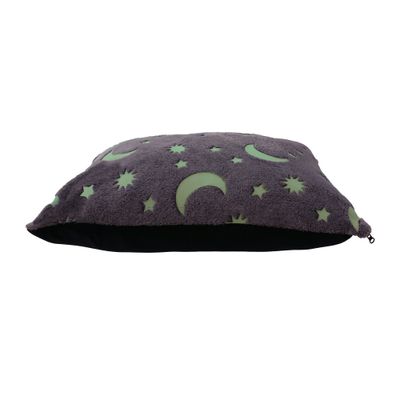 Mon Ami Luki - MATELAS VELOURS GRIS PHOSPHORESCENT 60X45CM X
