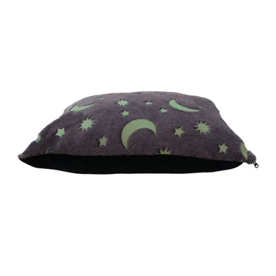 Mon Ami Luki - MATELAS VELOURS GRIS PHOSPHORESCENT 60X45CM X Mon Ami Luki - MATELAS VELOURS GRIS PHOSPHORESCENT 60X45CM X